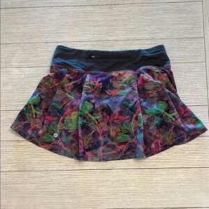 lululemon athletica Multicolor Floral Skort